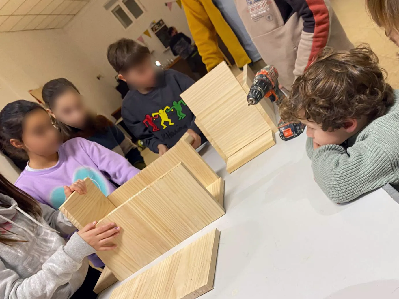 Taller de cajas nido en familia